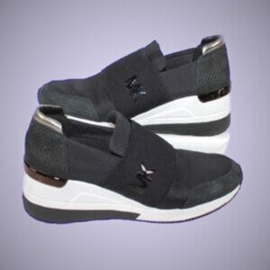 Michael Kors Black and White Athletic Sneakers